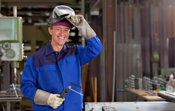 A happy welder from 3D Welding Services